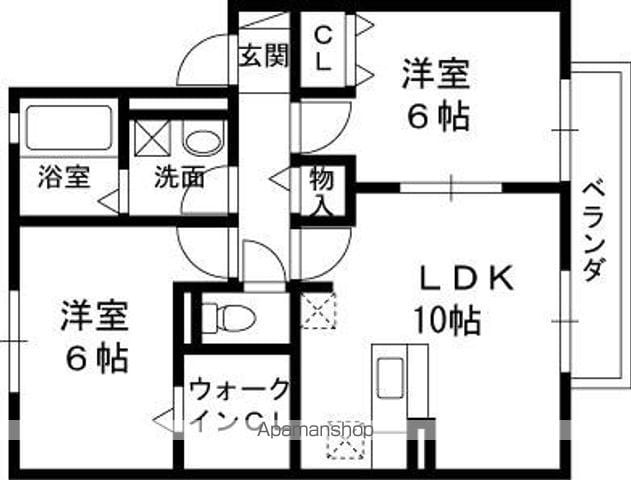 コンフォート東寝屋川の間取り写真