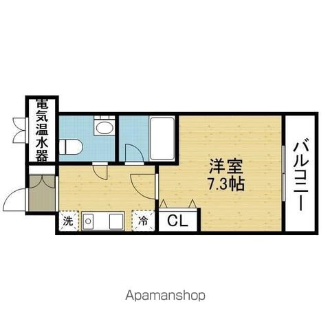アヴァンセクール京橋南の間取り写真