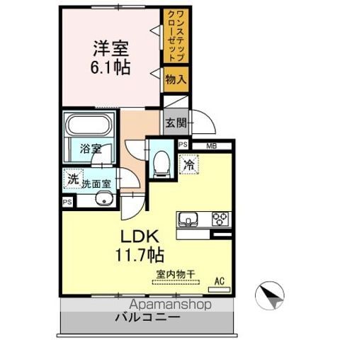 メゾン ド リベルテIIの間取り写真