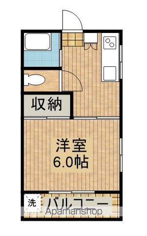 河井田コーポの間取り写真