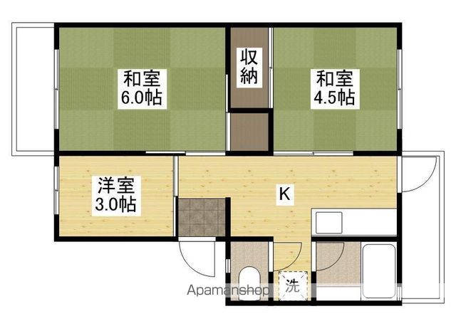 第1住田マンションの間取り写真