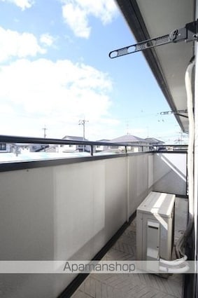 ブランシェ・プレジール　Ｂ棟[2LDK/55.44m2]のバルコニー