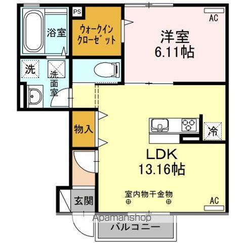 グランメゾン野池の間取り写真