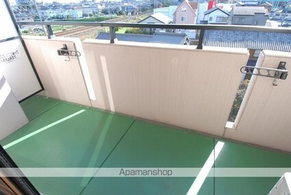 ひまわりやなべ[1LDK/45.62m2]のバルコニー