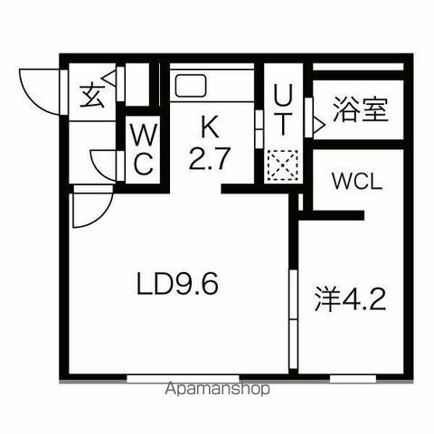 ALLOGGIO MITEの間取り写真