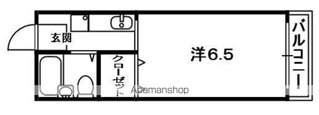 コーポ桐生の間取り写真