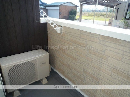 グリシーヌ　アビテ[1SDK/46.22m2]のバルコニー