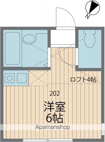 ユナイト井土ヶ谷　ミストラルの杜の間取り