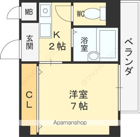 ギャラント石土の間取り写真