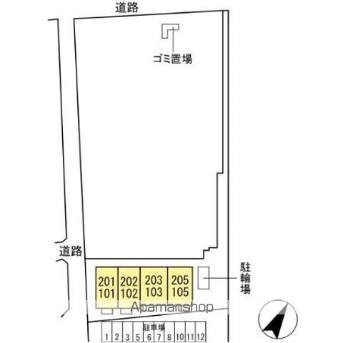 メゾンリッシュ　Ｃ 101 ｜ 千葉県柏市豊住３丁目6-8（賃貸アパート1LDK・1階・48.23㎡） その22