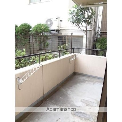 東京都新宿区余丁町[2SDK/50.05m2]のバルコニー