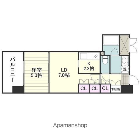 RJRプレシア郡元の間取り写真