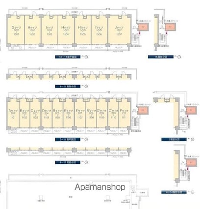 プレサンス太閤通駅前デュプル[1K/22.04m2]の外観4