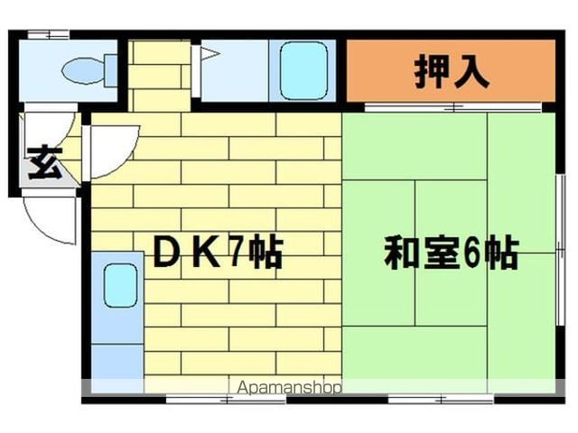 カサデューク8の間取り写真