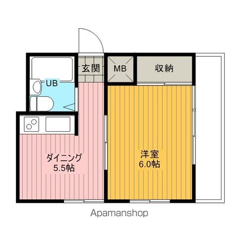 ハイツルエストの間取り写真