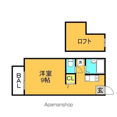 イノセント歯科大前の間取り