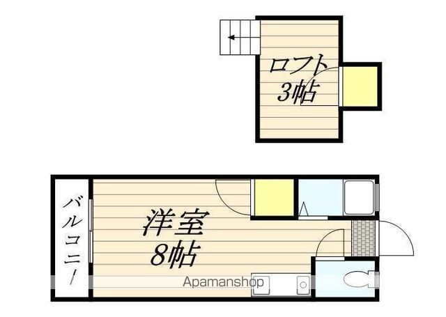 【ラ・セーヌ松香台Ａの間取り】