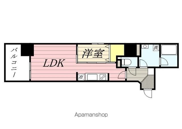サニークレスト赤坂 902 ｜ 福岡県福岡市中央区大名２丁目11-16（賃貸マンション1LDK・9階・34.79㎡） その2