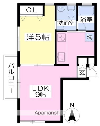 メゾン・エスト[2K/29.75m2]の内装6