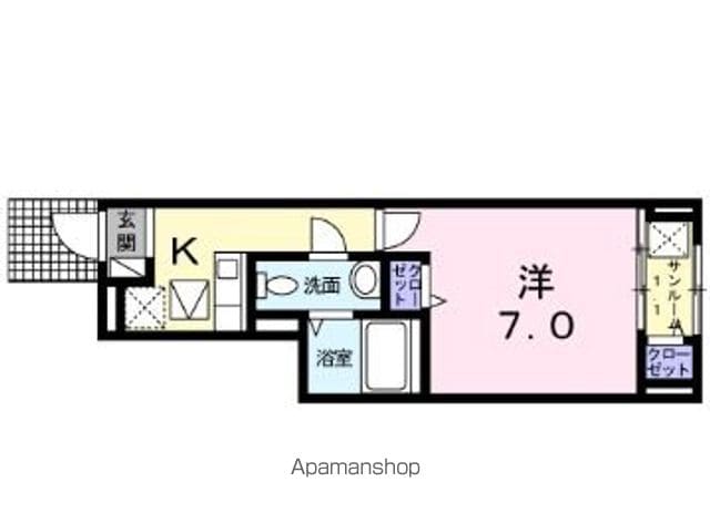 セレーノ用賀の間取り写真