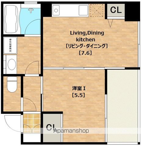 KAISEI江戸堀の間取り写真