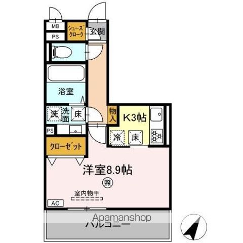 CREASの間取り写真