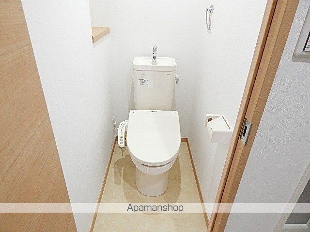 東京都国立市谷保[1K/21.47m2]のトイレ