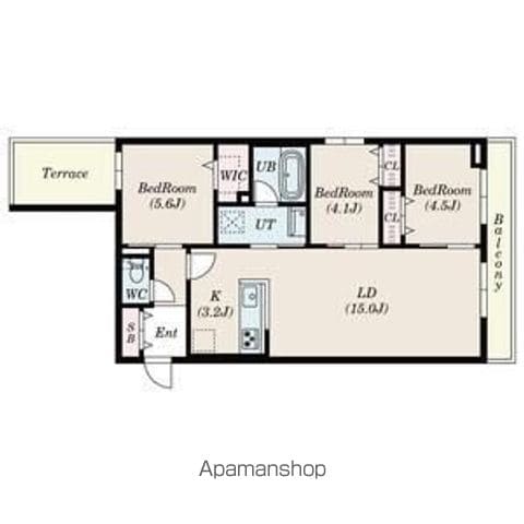 SーRESIDENCE南郷CLARITYの間取り写真
