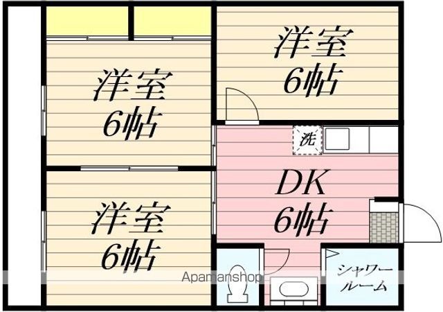 サンハイツの間取り写真