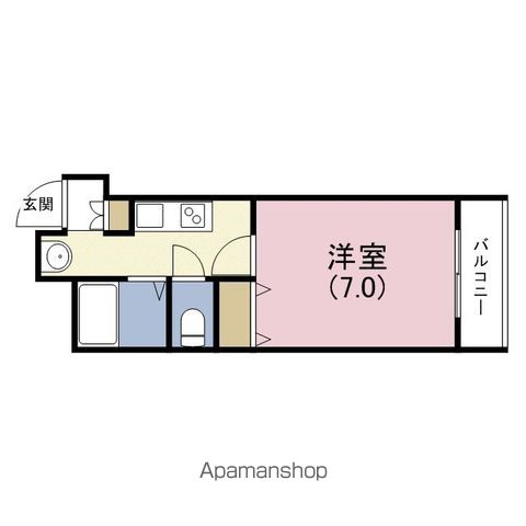 リバーライズ玉造の間取り写真