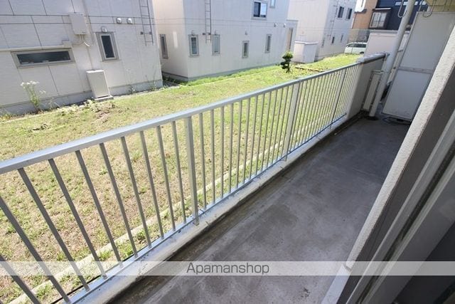 カーサ佃[3LDK/85.7m2]のバルコニー