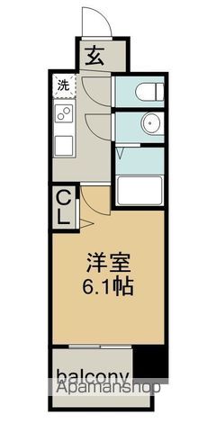 MAXIV新栄の間取り写真