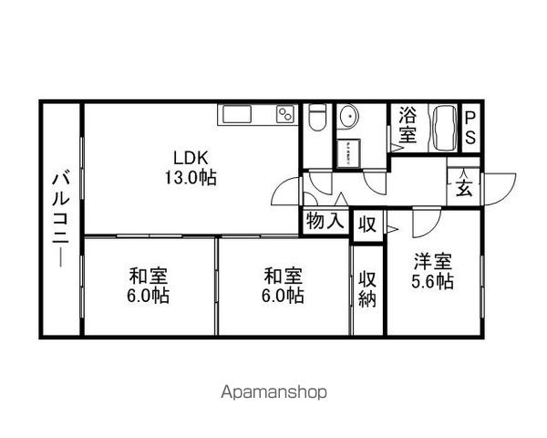 【アンシャンテ都府楼の間取り】