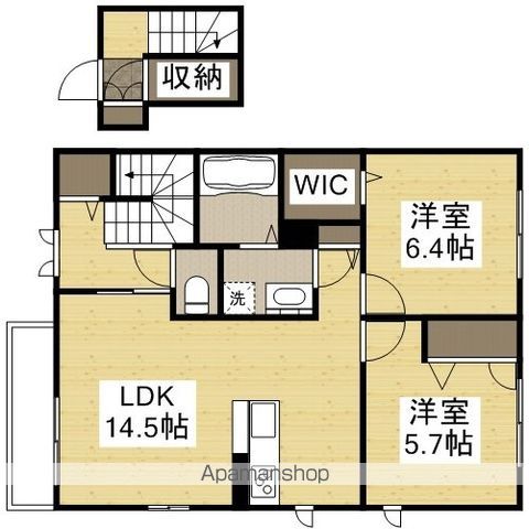 シャーメゾン田園の間取り写真