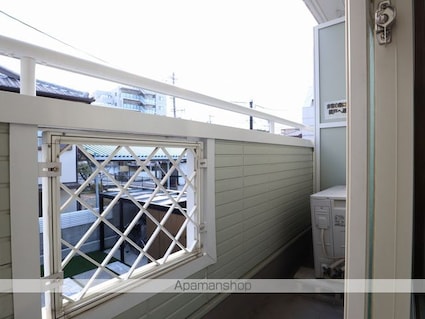 ムーニー朝日Ｎｏ２[1K/23.47m2]のバルコニー
