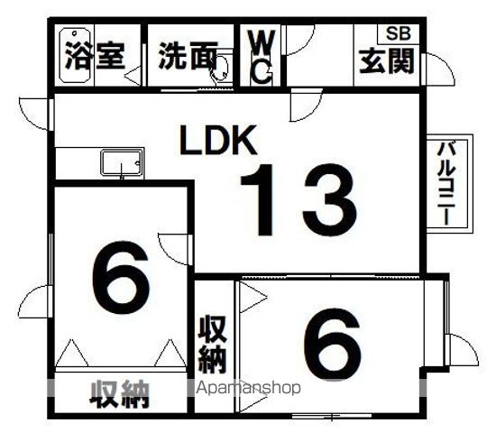 マーシュガーデンの間取り写真
