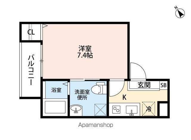エスポワール露橋の間取り写真