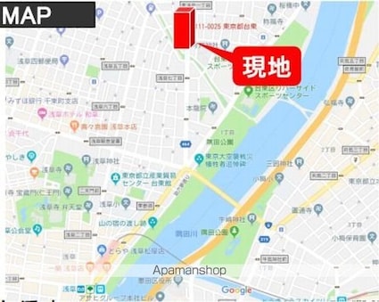 アヴァンタージュ浅草[1LDK/43.01m2]の周辺
