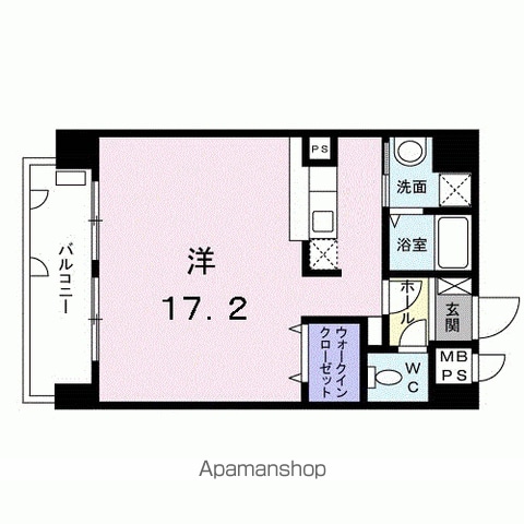 ラ・ペジーブル新町の間取り写真