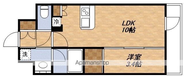 ズーノクルーズ江坂の間取り写真