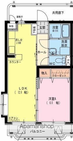 クローバーの間取り写真
