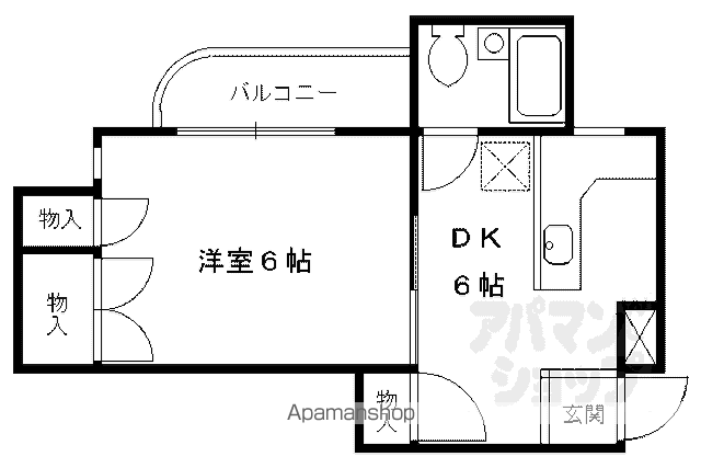 レジデンスパールの間取り写真