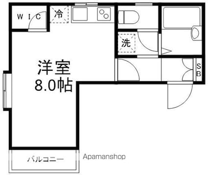 プチメゾンイナバ[1R/30.12m2]の間取図