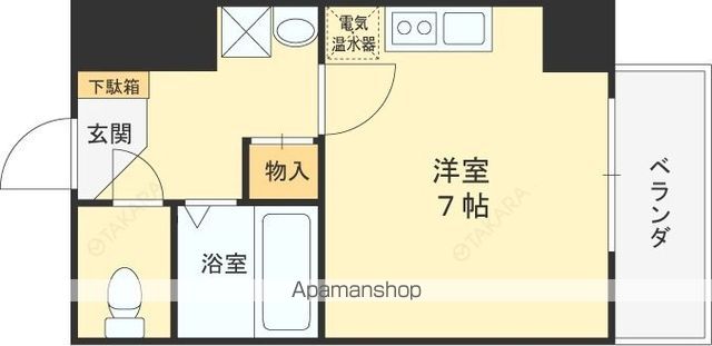 パークモダン高井田の間取り写真