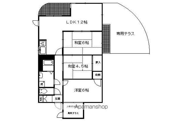アルカサール葉山の間取り写真