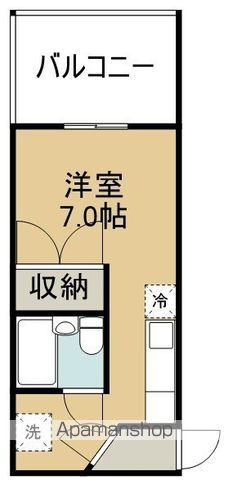 ハイツワンの間取り写真