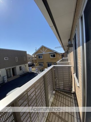 クレール綱島　弐番館[1LDK/45.3m2]のバルコニー