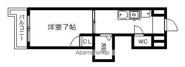 リバーシティ楠の間取り写真