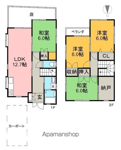 間取り：239001795681