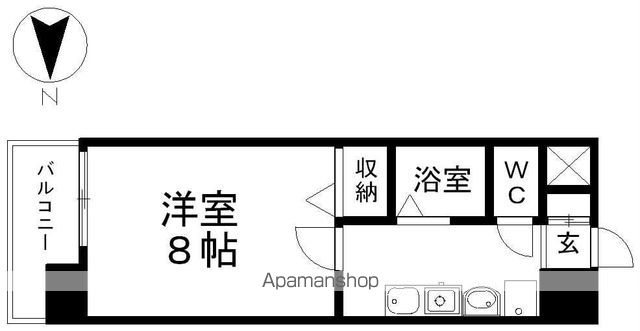 ヒルズ新栄の間取り写真